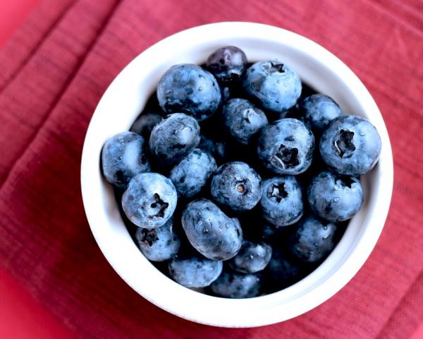 bowl of blueberries
