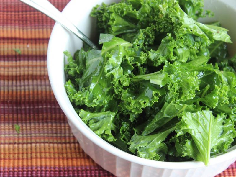 Stand Mixer Massaged Kale Salad