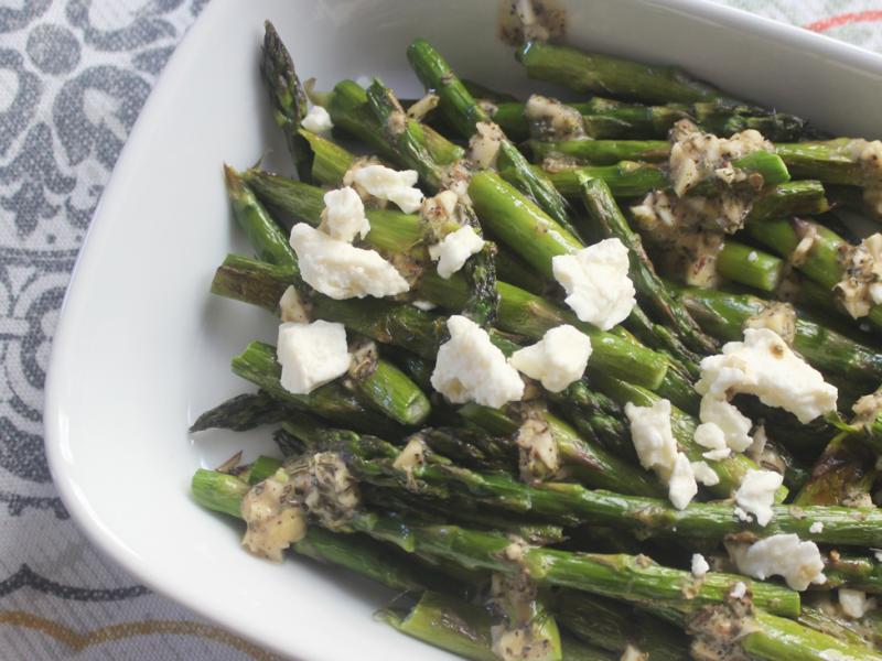 Roasted Dijon Asparagus