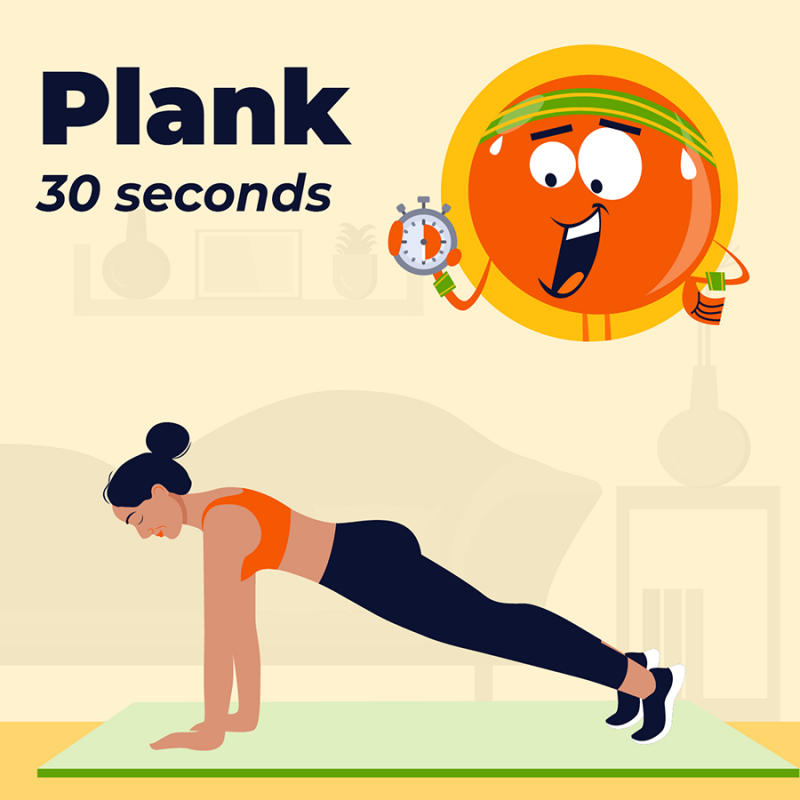 Plank illustration