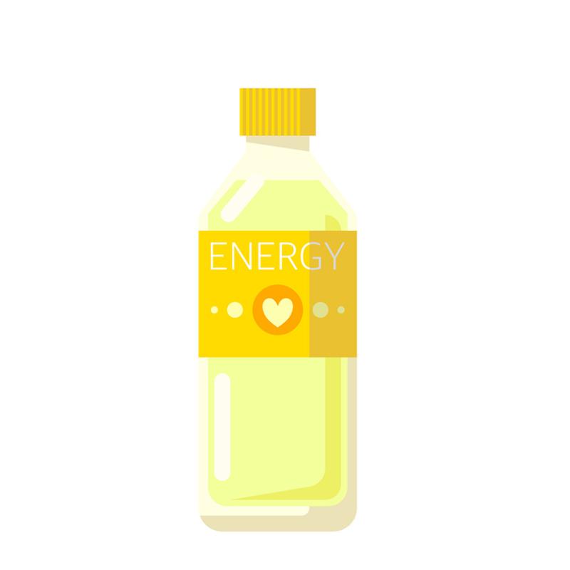 energy drink in a bottle